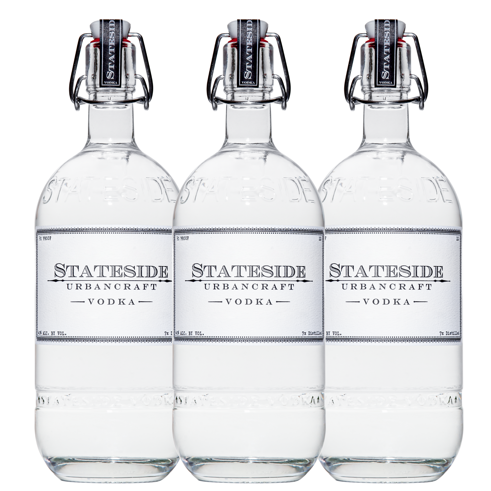 Stateside Vodka - 1 Liter 3 Pack