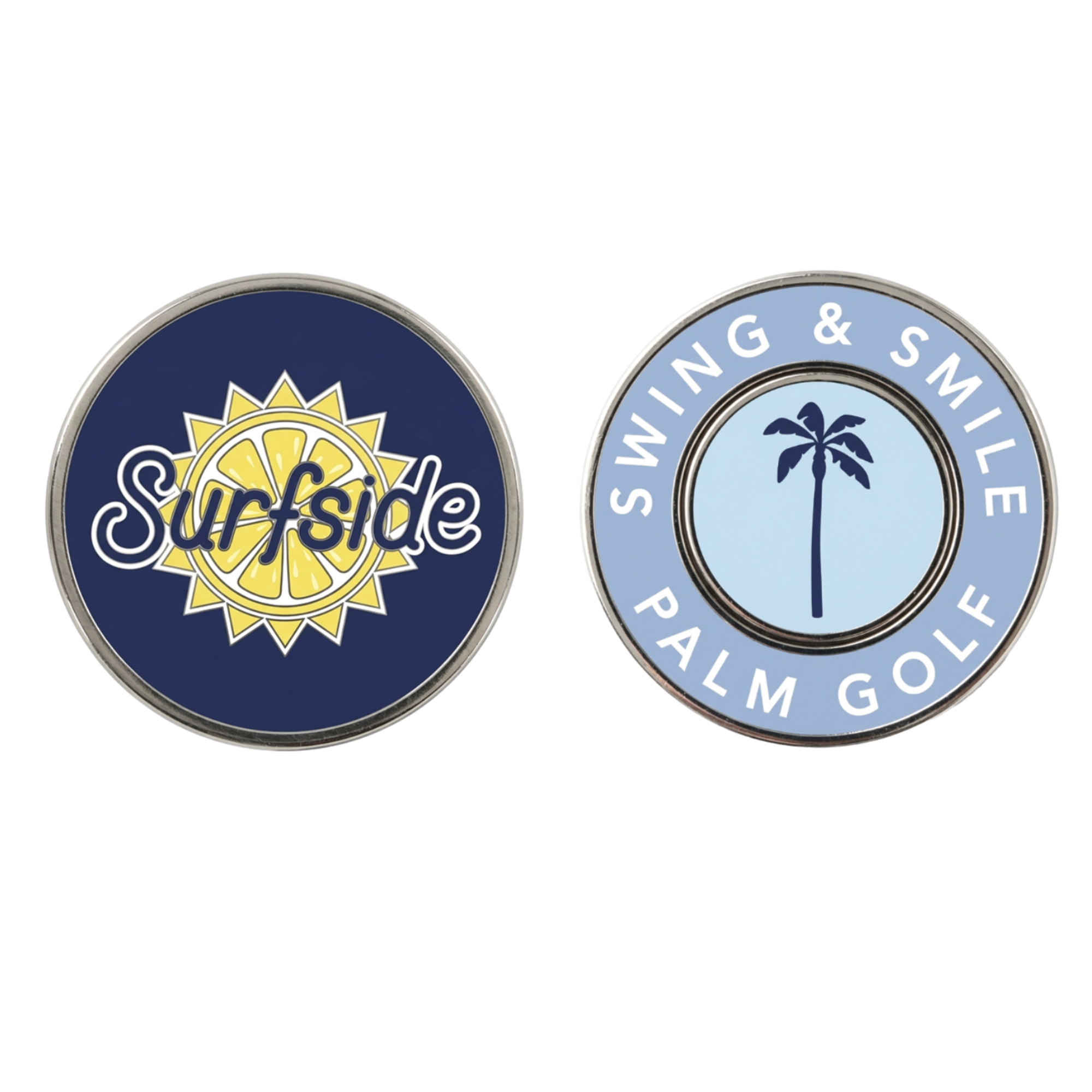 Surfside X Palm Golf Co. Ball Marker