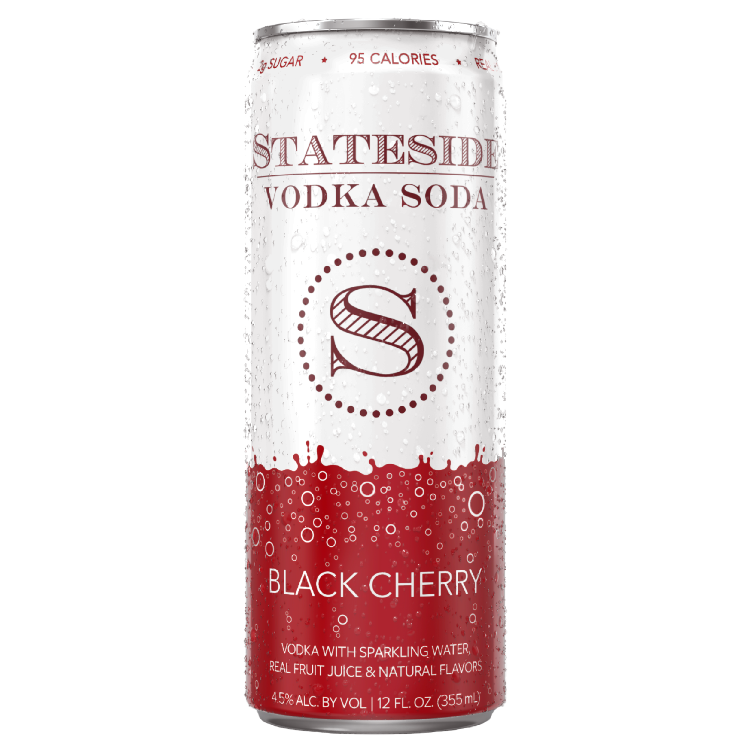 Stateside Vodka Soda Black Cherry 
