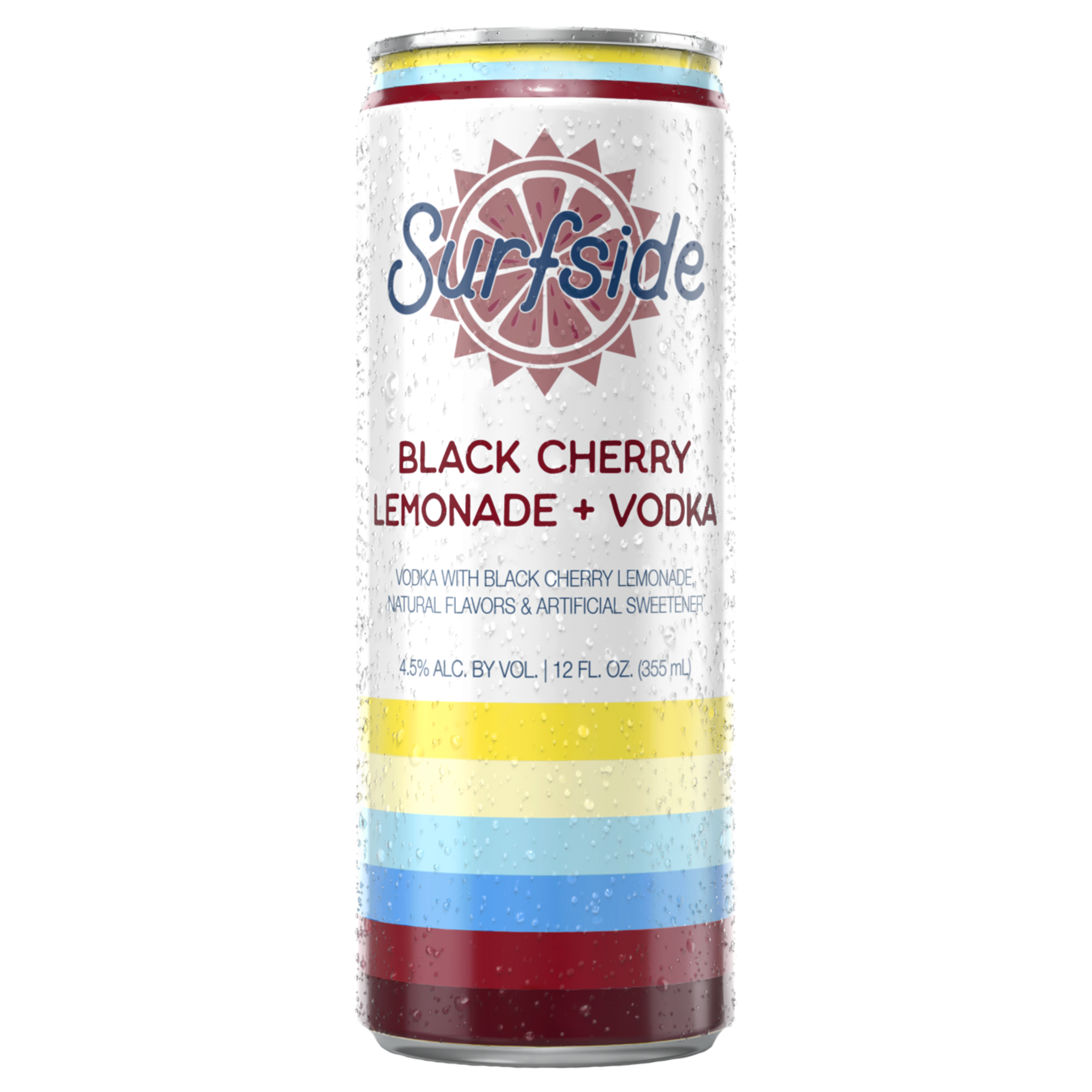 Surfside Black Cherry Lemonade + Vodka
