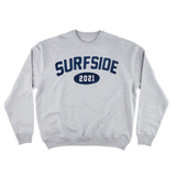 Surfside Applique Crew Neck - Heather Gray