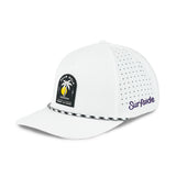 Surfside X Palm Golf Co. Coast to Coast Snapback - Blackberry Half & Half Colorway