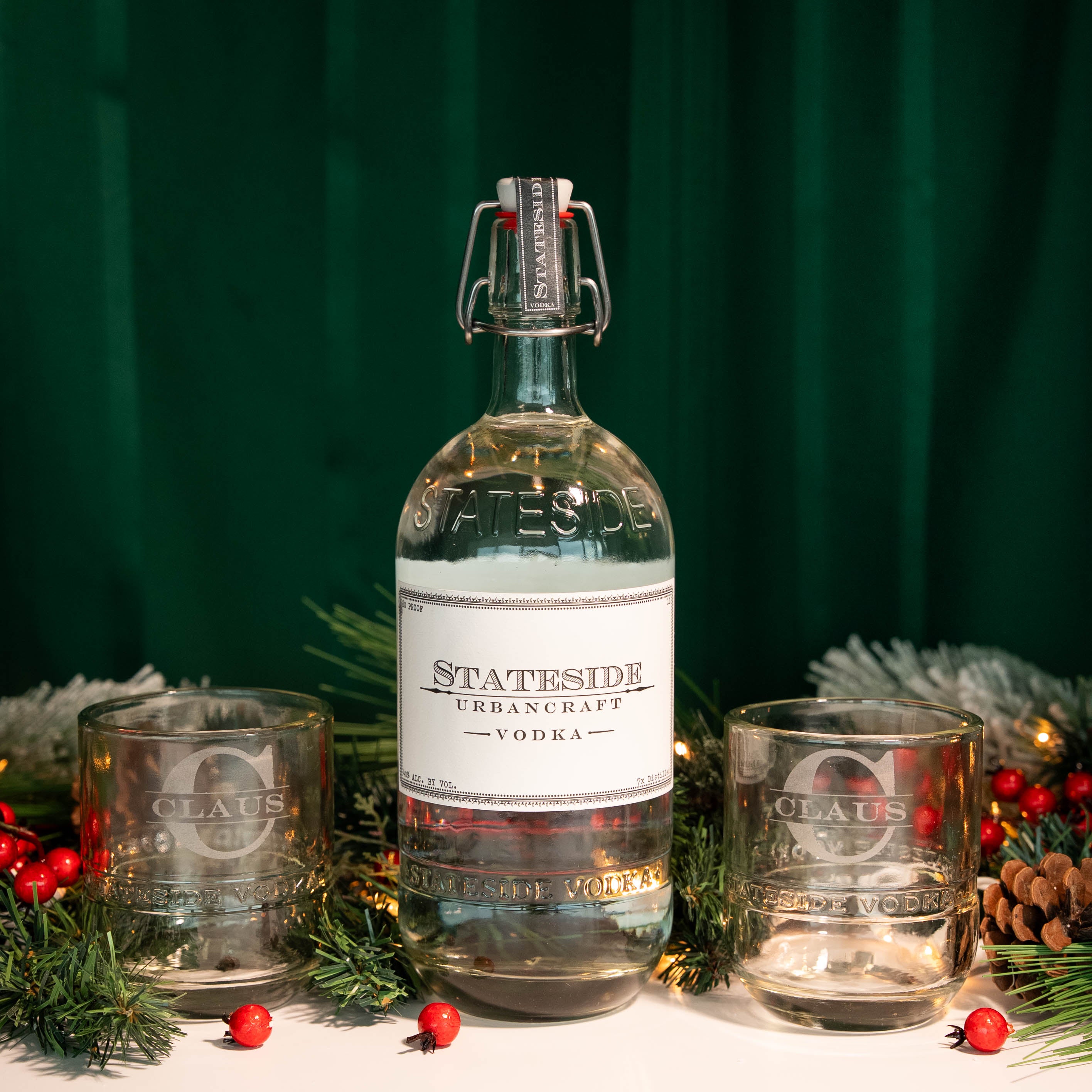 Stateside Vodka Holiday Engraving Bundle