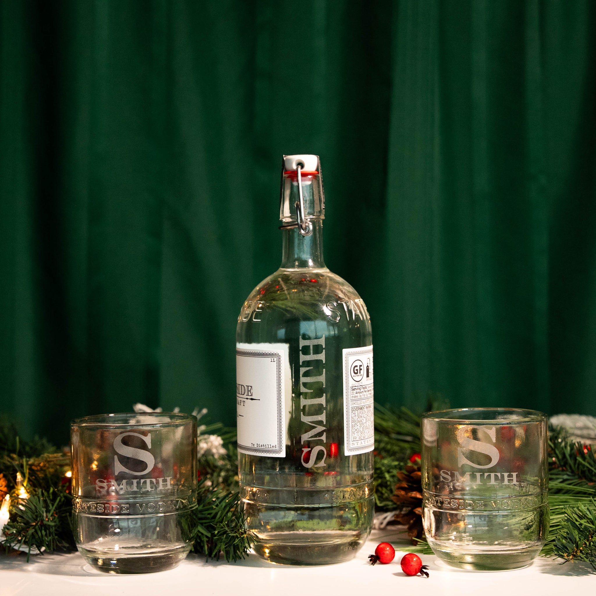 Stateside Vodka Holiday Engraving Bundle