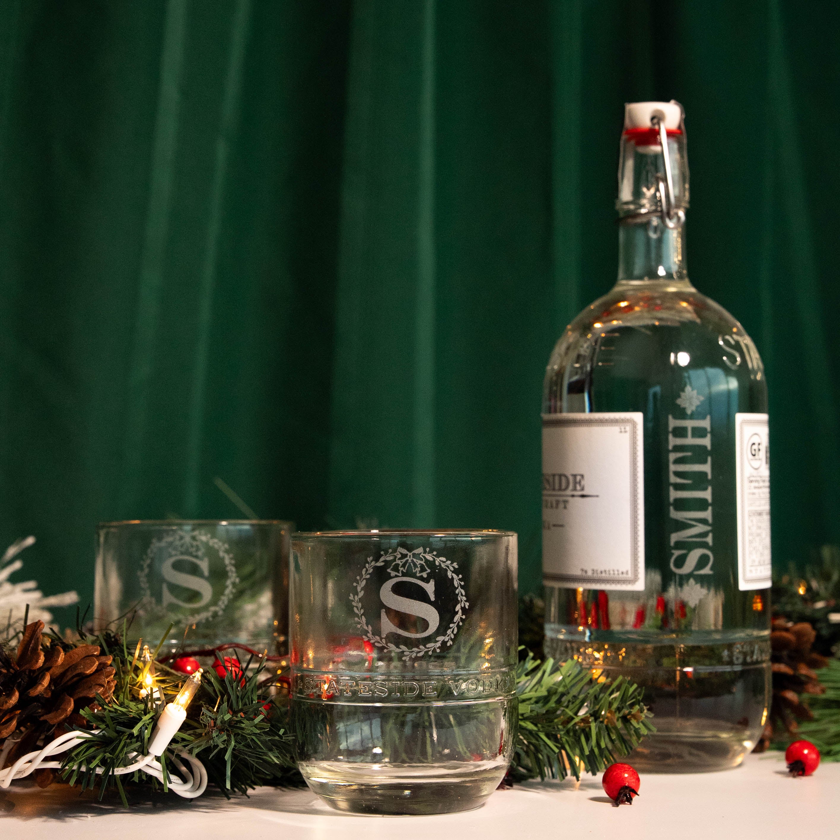 Stateside Vodka Holiday Engraving Bundle