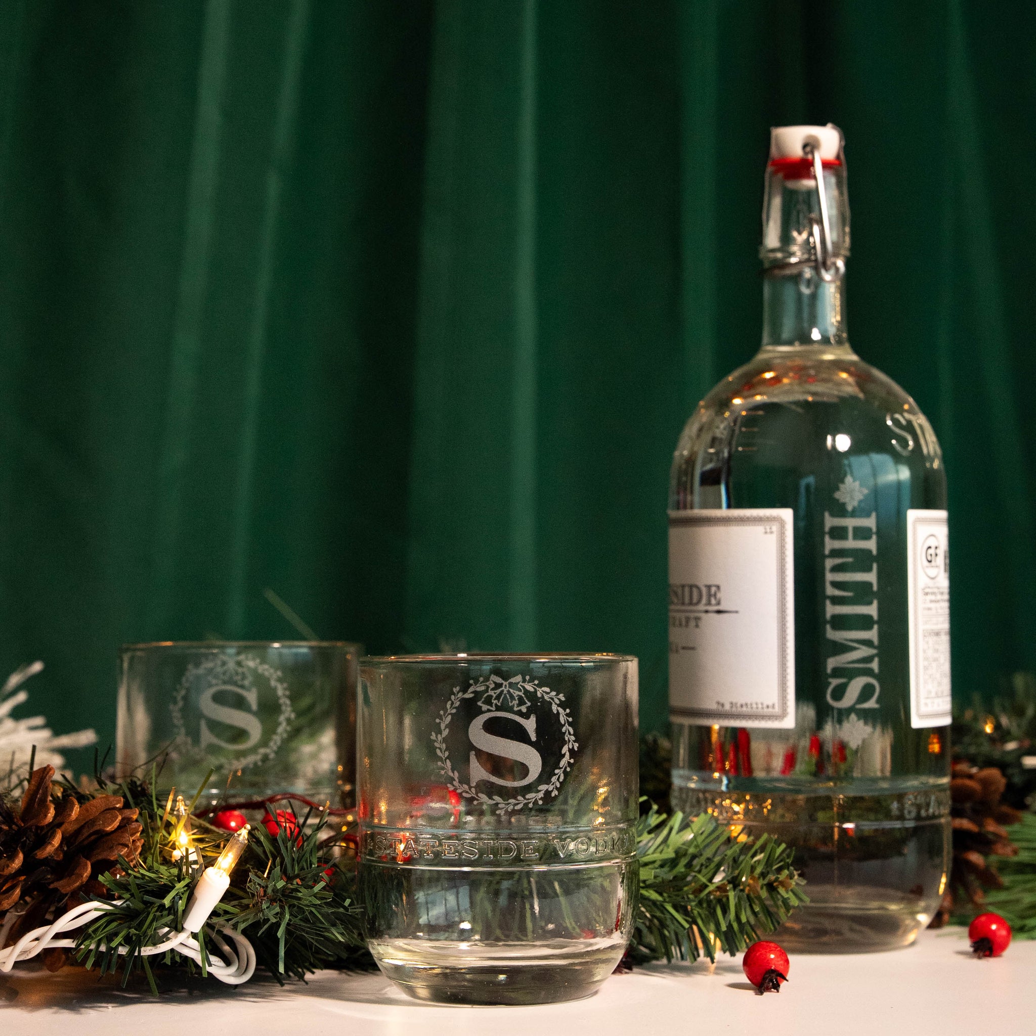 Stateside Vodka Holiday Engraving Bundle