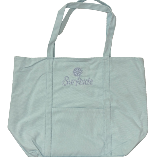 Surfside Monochrome Logo Tote Bag