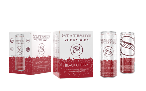 Stateside Vodka Soda Black Cherry-4 Pack