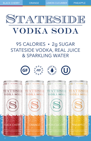 Vodka Soda Case Card 8x14"