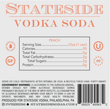 Peach Vodka Soda