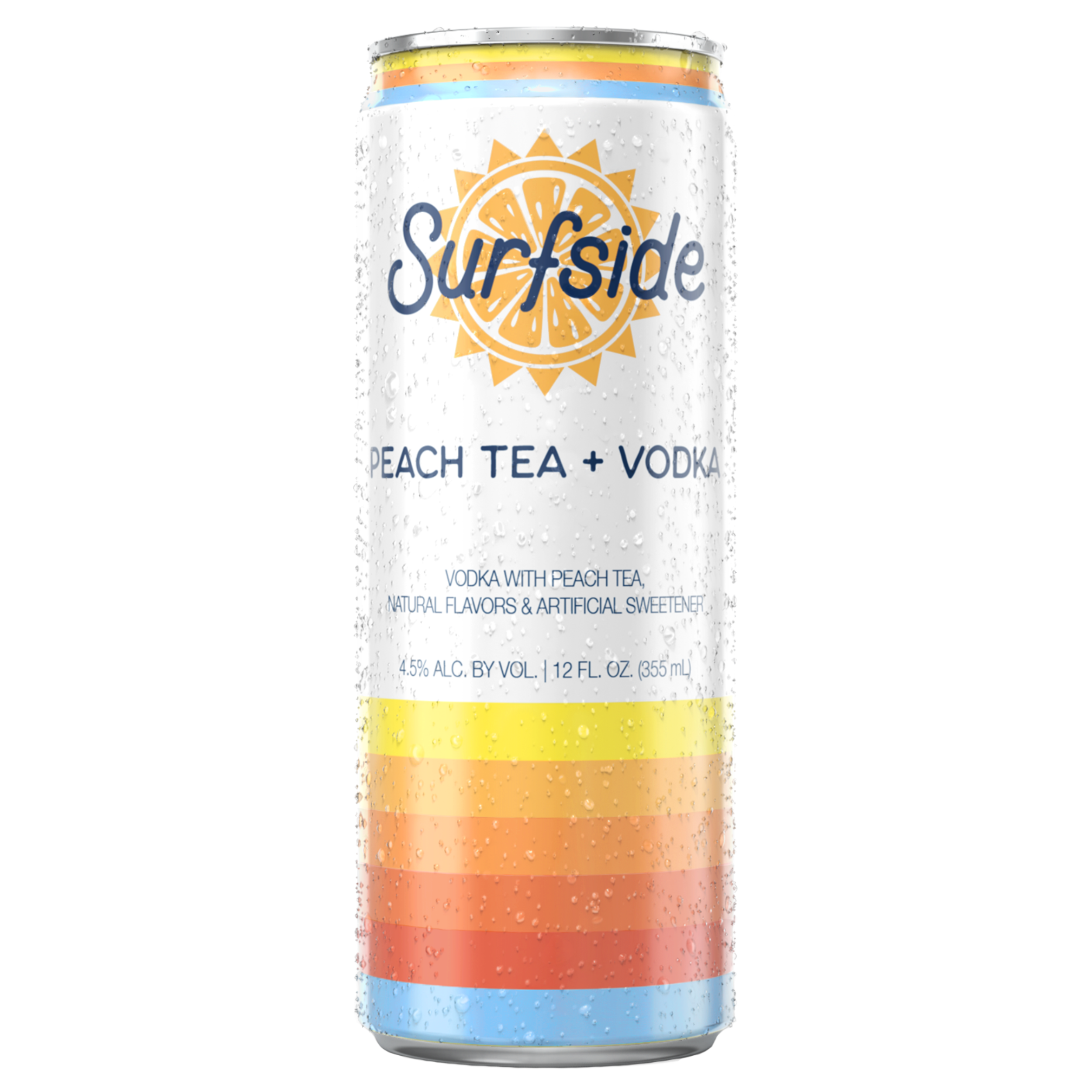 Surfside Peach Tea + Vodka 
