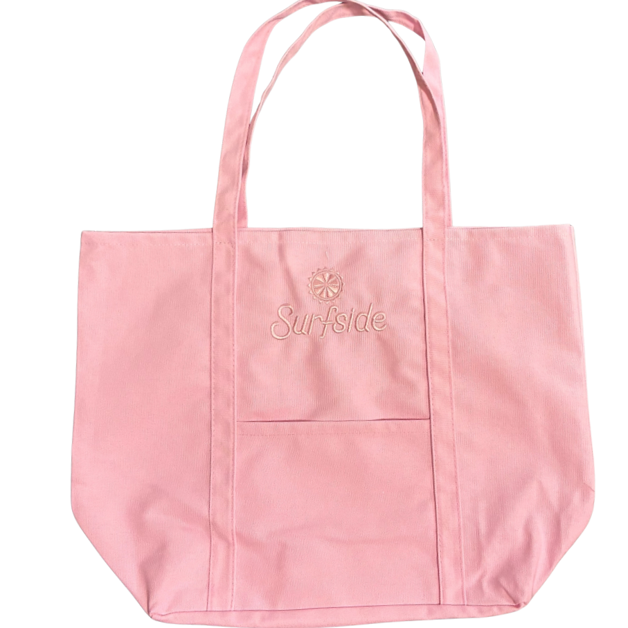 Surfside Monochrome Logo Tote Bag
