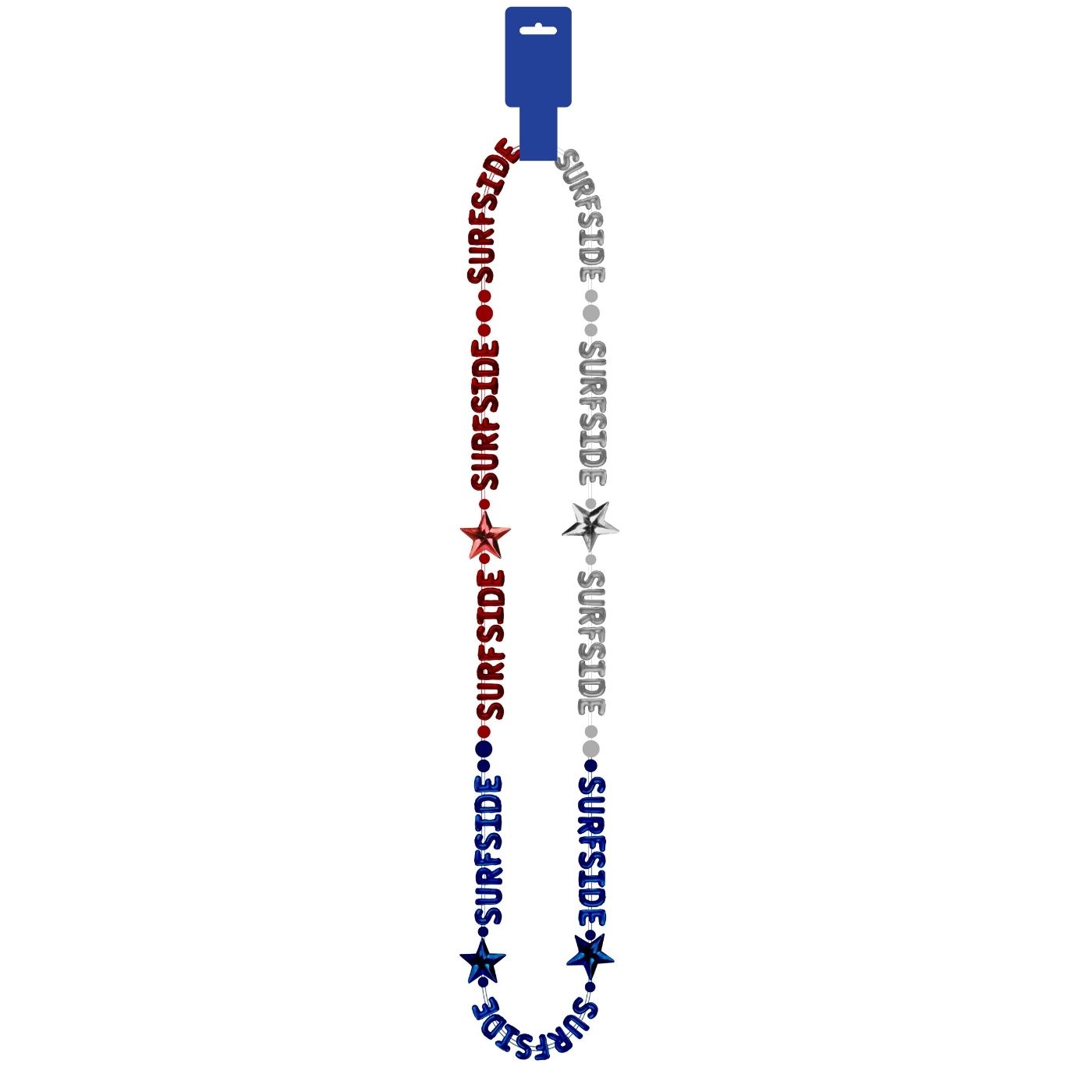 Surfside Red, White + Blue Necklace