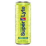 Super Lyte Lemon Lime 12 oz can featured on a white background
