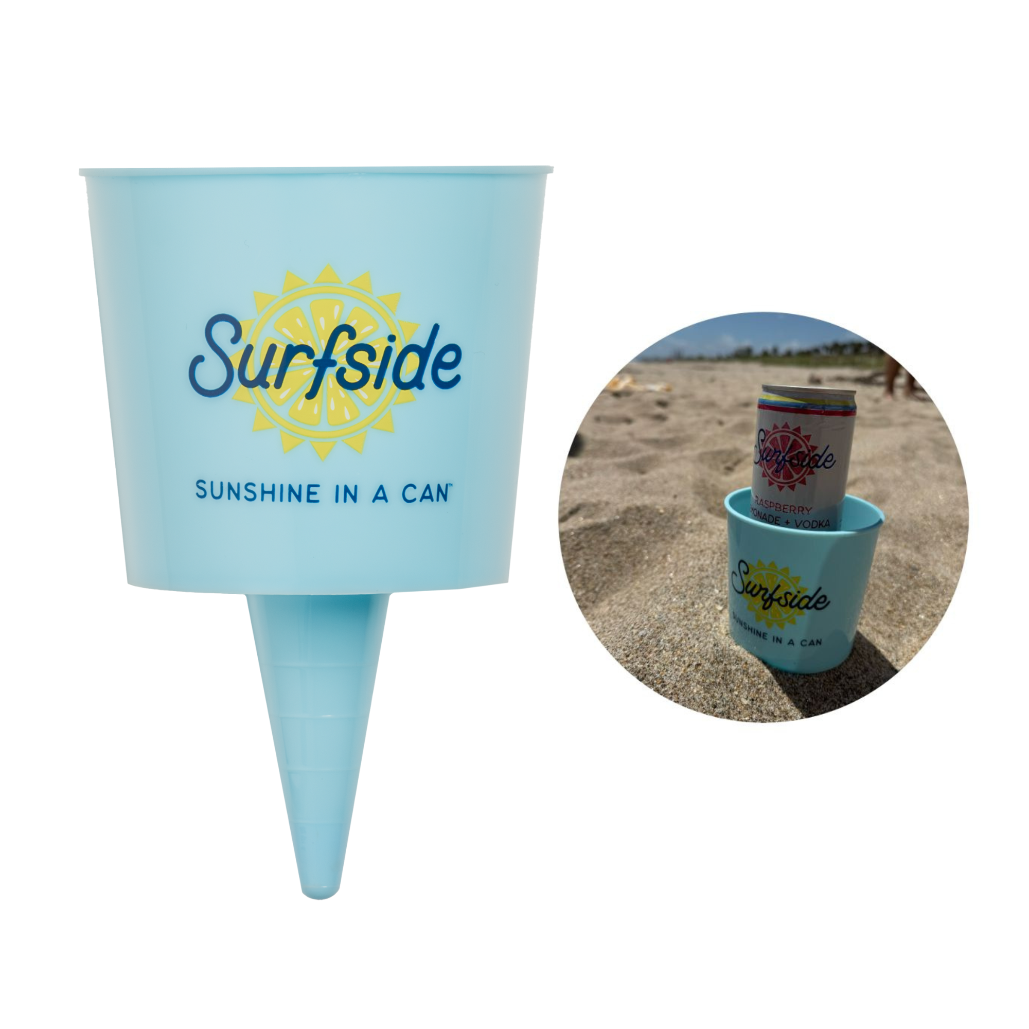 Surfside Beach Can Holder