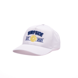 White 'Surfside Est. 2021' with and Sun logo on a white background