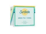 Surfside Green Tea + Vodka 6 pack case on a white background
