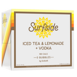 Surfside Iced Tea and Lemonade + Vodka 6 pack case on a white background 