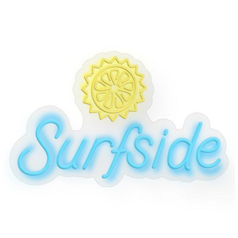 Surfside Logo LED Sign