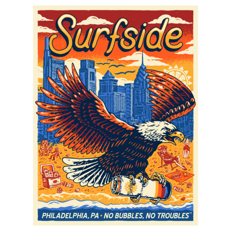 Surfside Summer Poster Series: Philly