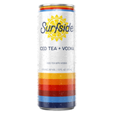Surfside Iced Tea + Vodka 12 fl oz can on a white background