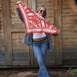 Surfside Satin Western Bandana