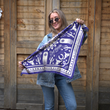 Surfside Satin Western Bandana