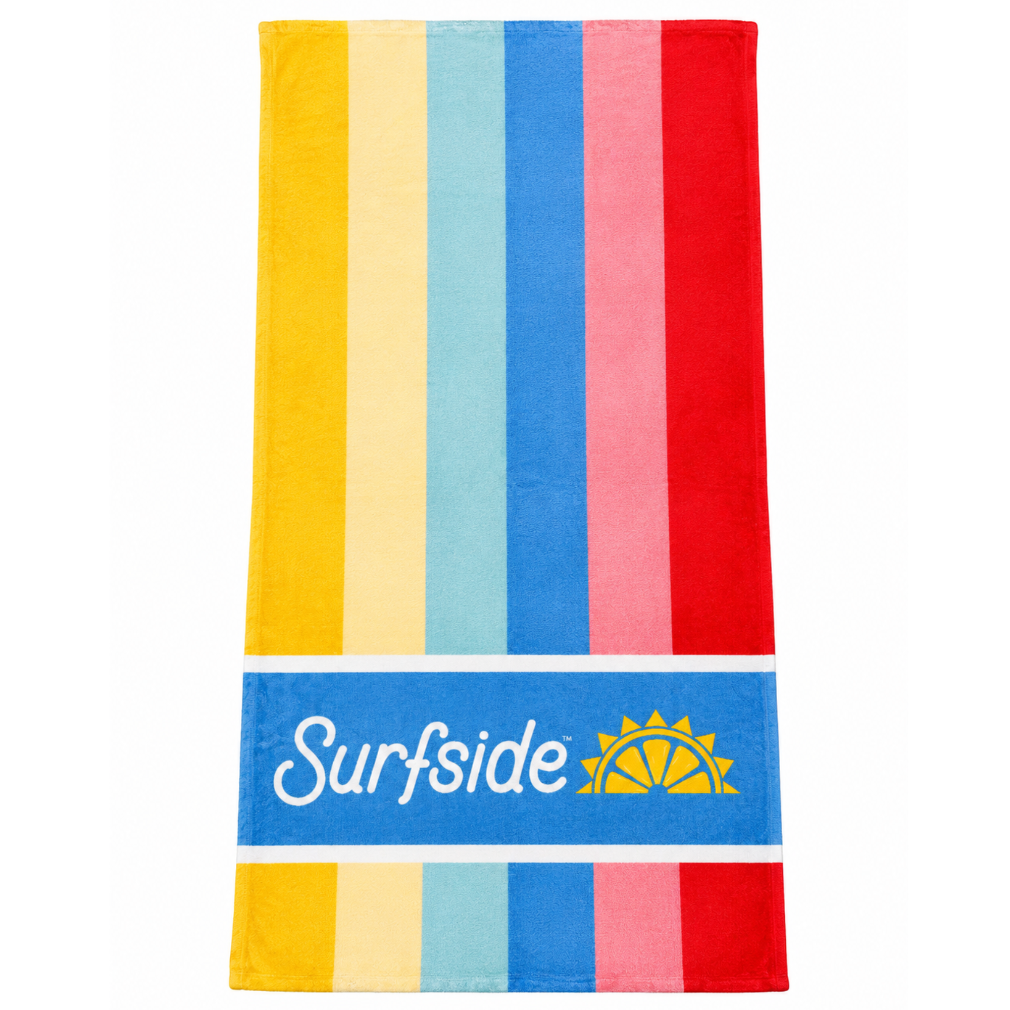 Surfside Strawberry Lemonade Beach Towel