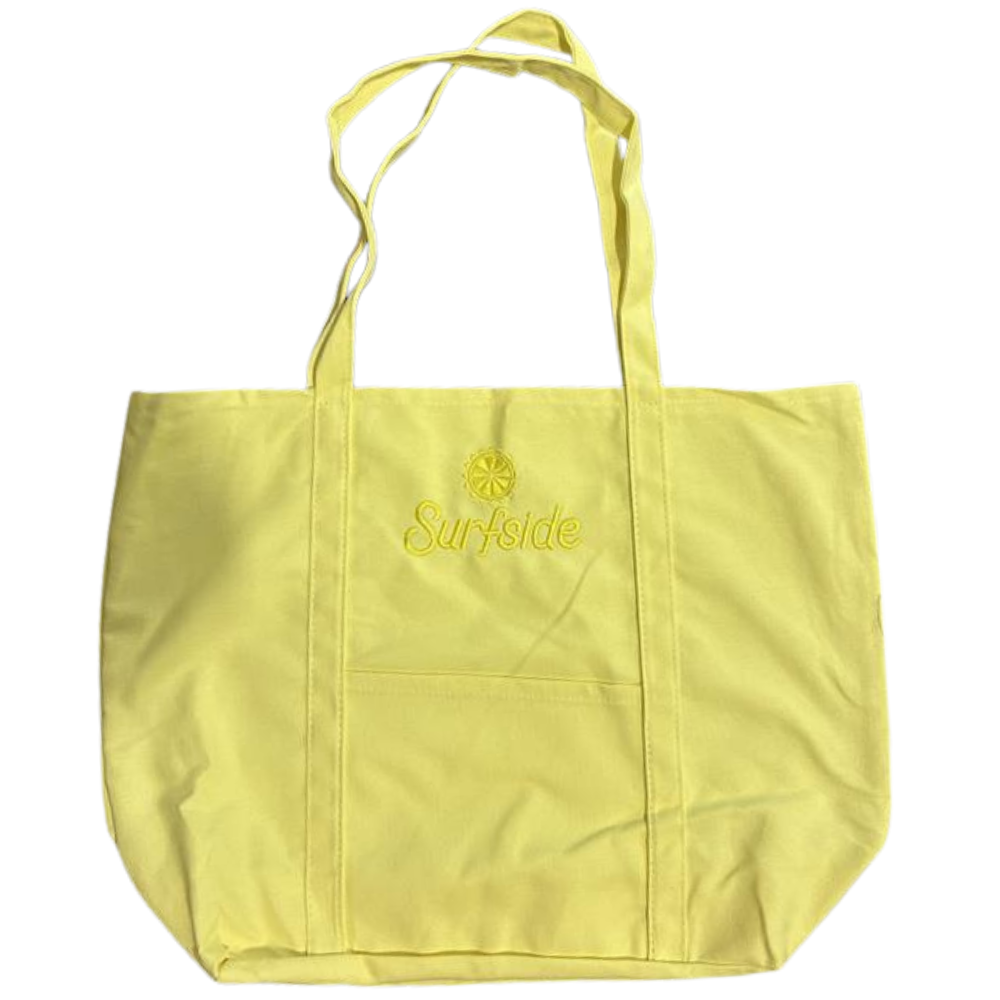 Surfside Monochrome Logo Tote Bag