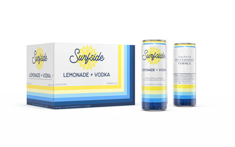 Surfside Lemonade + Vodka - 12 Pack