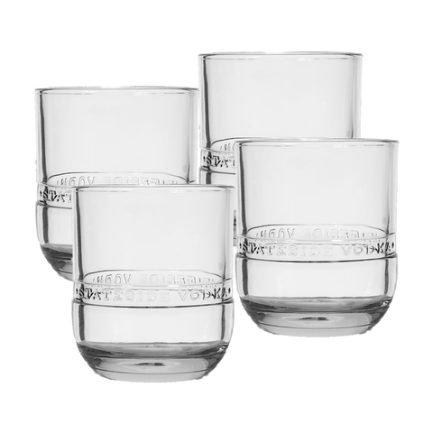 Stateside Rocks Glasses - 4 Pack - Stateside Urbancraft Vodka